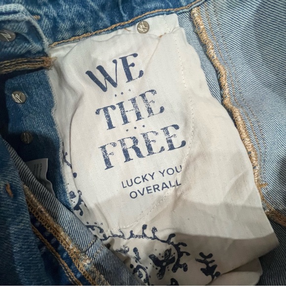 We The Free Good Luck Barrel Overalls • Size L • Ultra Light Beam - Picture 11 of 16